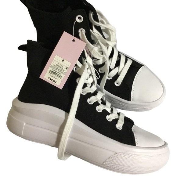 Wild Fable Black Fallon Sneaker NWT Size 8 Women’s NWT - Picture 5 of 5